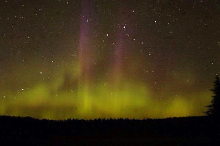 Boundary Waters Northern Lights, Gunflint Trail, Cook County, 2015.